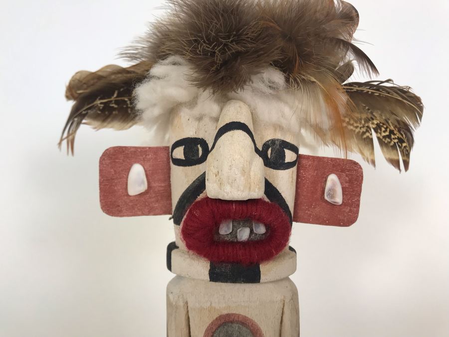Signed Native American Kachina Doll 8W X 10H [Photo 3]