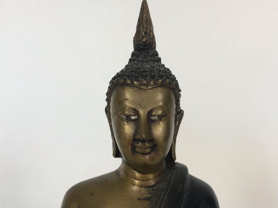 Metal Buddha Sculpture 7W X 5D X 9.5H [Photo 5]