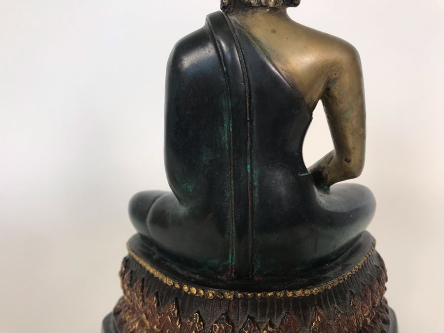 Metal Buddha Sculpture 7W X 5D X 9.5H [Photo 9]