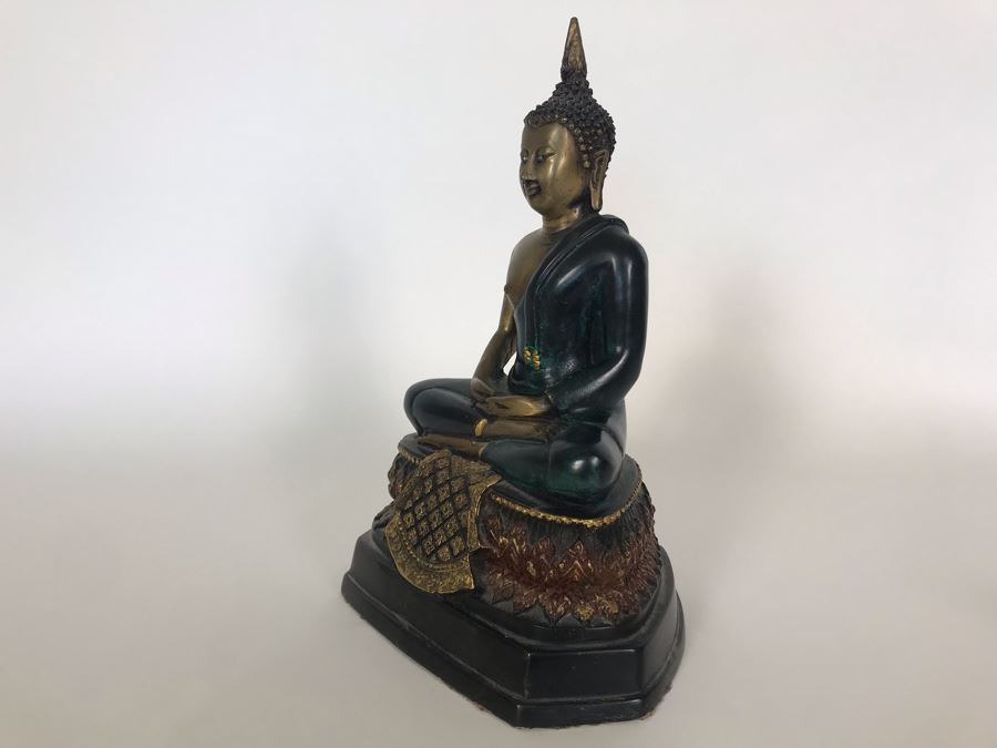 Metal Buddha Sculpture 7W X 5D X 9.5H [Photo 11]