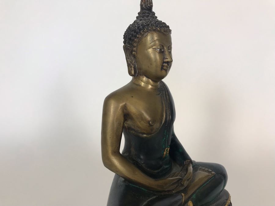 Metal Buddha Sculpture 7W X 5D X 9.5H [Photo 7]
