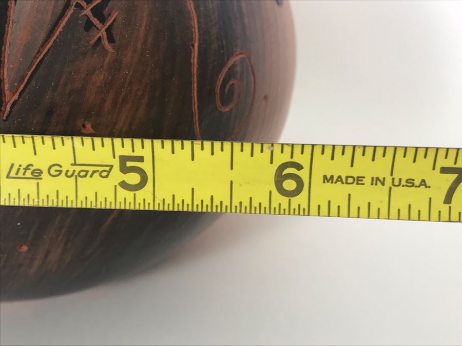 Signed Native American Pottery Signature Illegible From Cedar Mesa Pottery 6 X 9 [Photo 8]