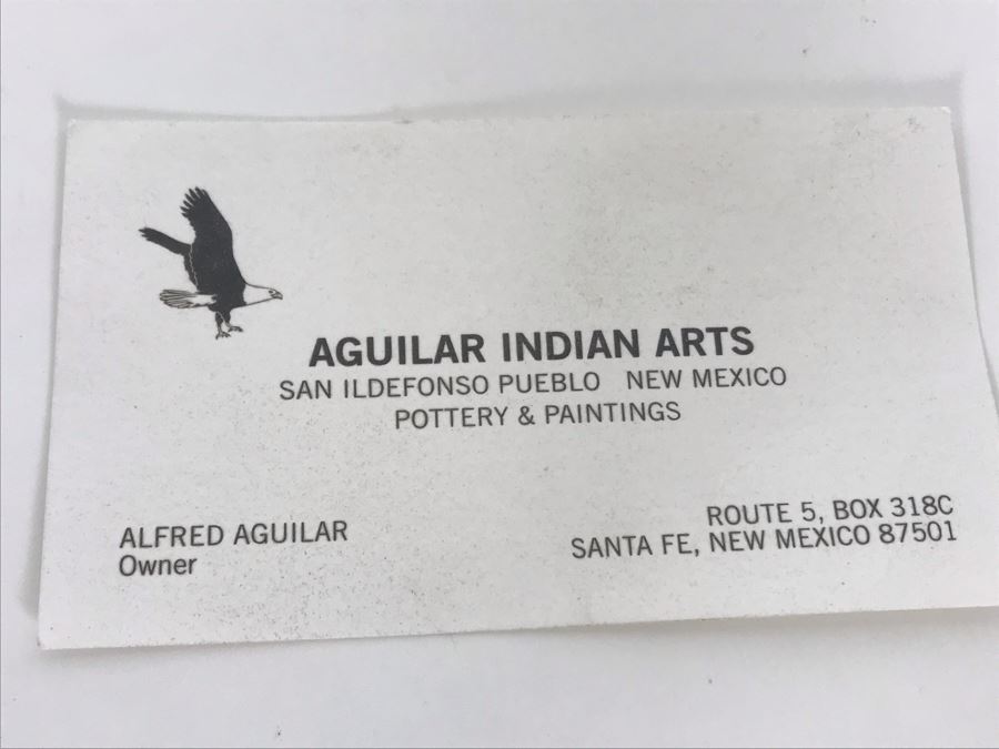 Signed Native American Pottery Acoma New Mexico By Pauline Abeita 5 X 5 [Photo 9]