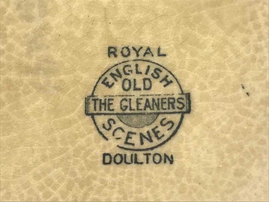 Royal Doulton Old English Scenes The Gleaners Pitcher 7W X 8H [Photo 14]