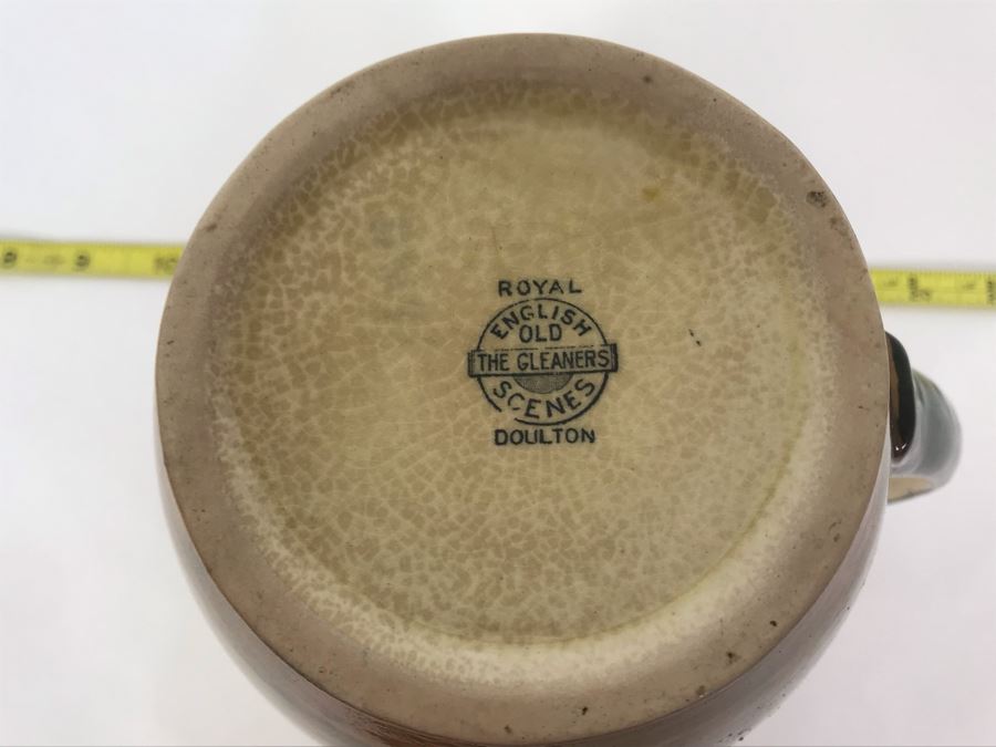 Royal Doulton Old English Scenes The Gleaners Pitcher 7W X 8H [Photo 13]