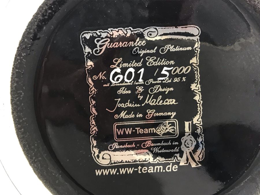 Limited Edition German Platinum Berlin Airlift Beer Stein 9.5H Retailed For $154 [Photo 10]