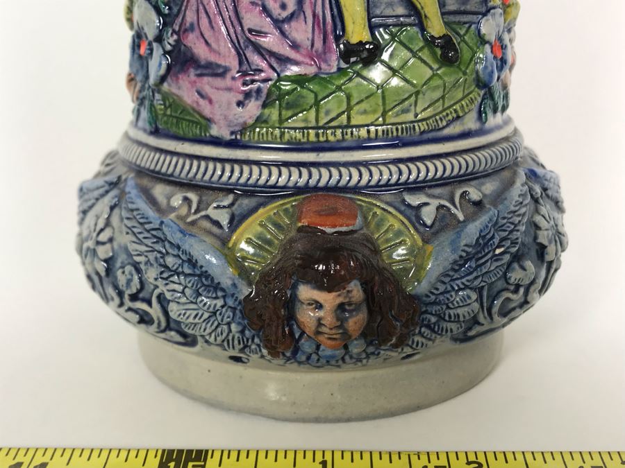 Original Thewalt Western Germany Beer Stein 8H [Photo 4]