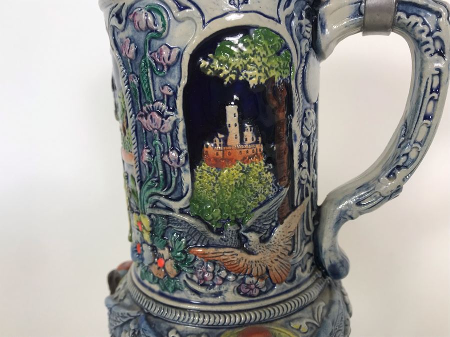 Original Thewalt Western Germany Beer Stein 8H [Photo 9]