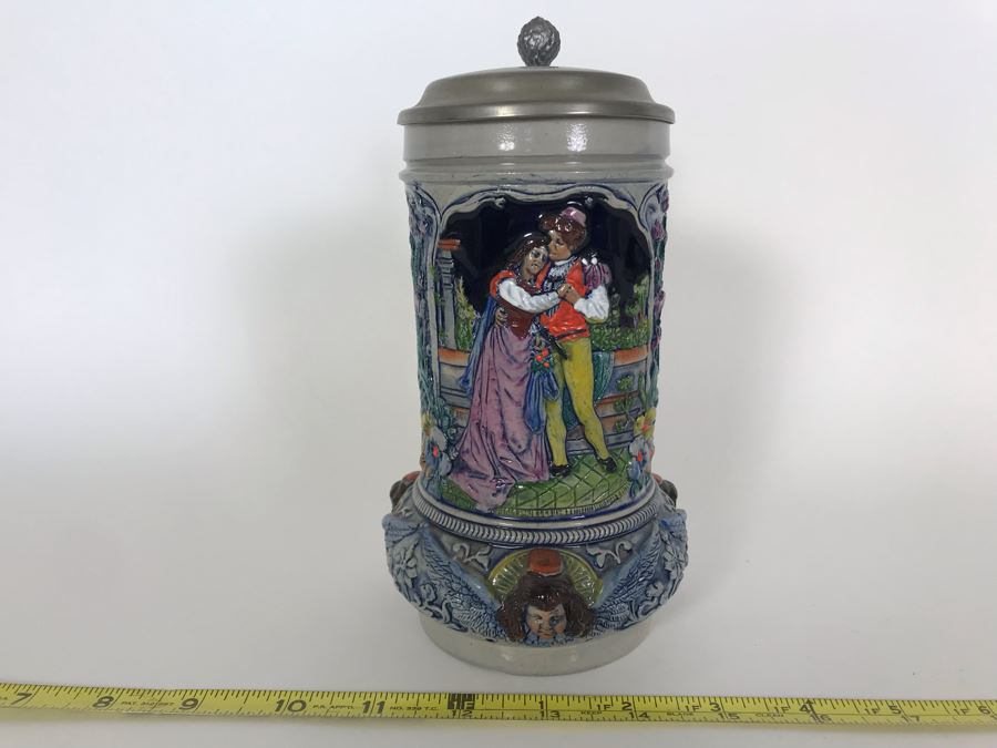Original Thewalt Western Germany Beer Stein 8H [Photo 2]