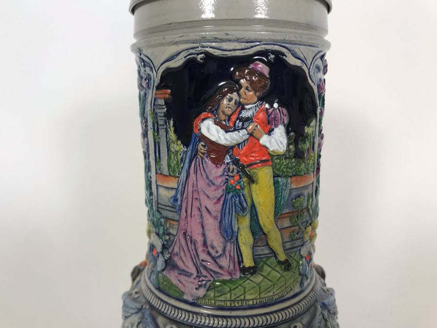 Original Thewalt Western Germany Beer Stein 8H [Photo 3]