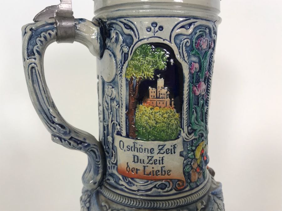 Original Thewalt Western Germany Beer Stein 8H [Photo 6]
