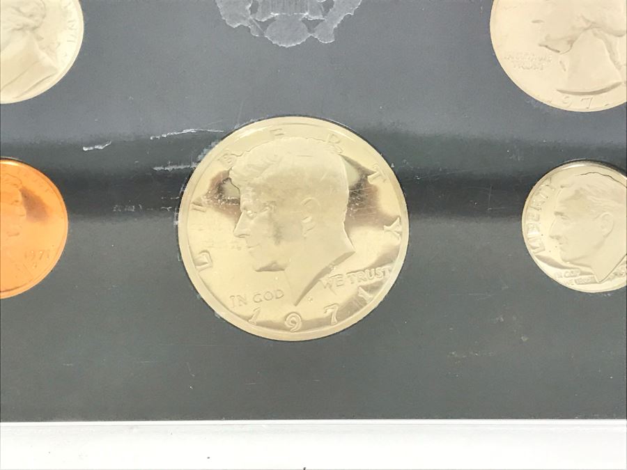 1971 United States Proof Set And Pair Of Official Commemoratie Medallions - Nevada American Revolution Bicentennial Commission [Photo 3]