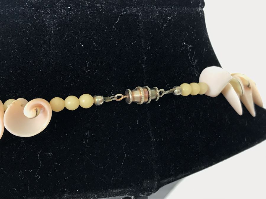 Gorgeous Organic Shell Artisan Necklace [Photo 6]