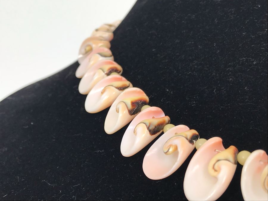 Gorgeous Organic Shell Artisan Necklace [Photo 5]