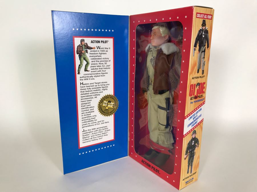 Limited Edition G.I. Joe Action Pilot WWII 50th Anniversary Commemorative Edition