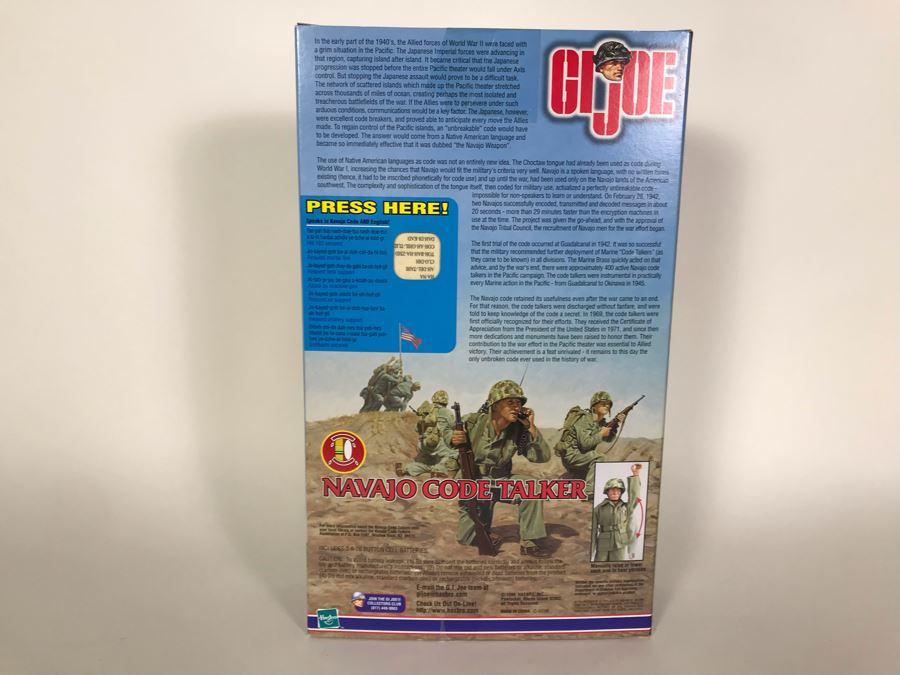 Vintage 1999 G.I. Joe Navajo Code Talker Hasbro [Photo 8]
