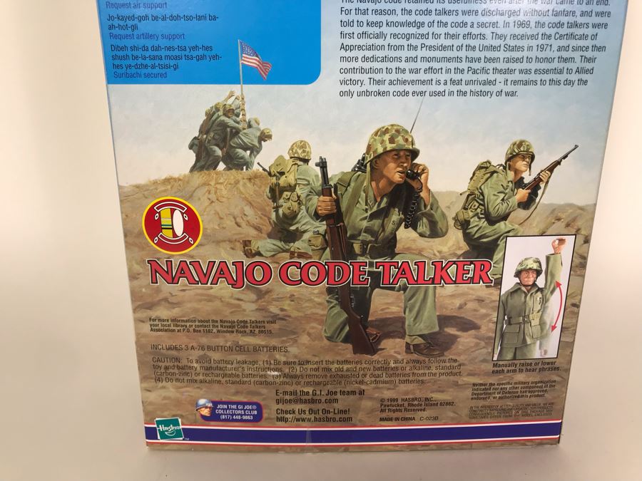 Vintage 1999 G.I. Joe Navajo Code Talker Hasbro [Photo 10]