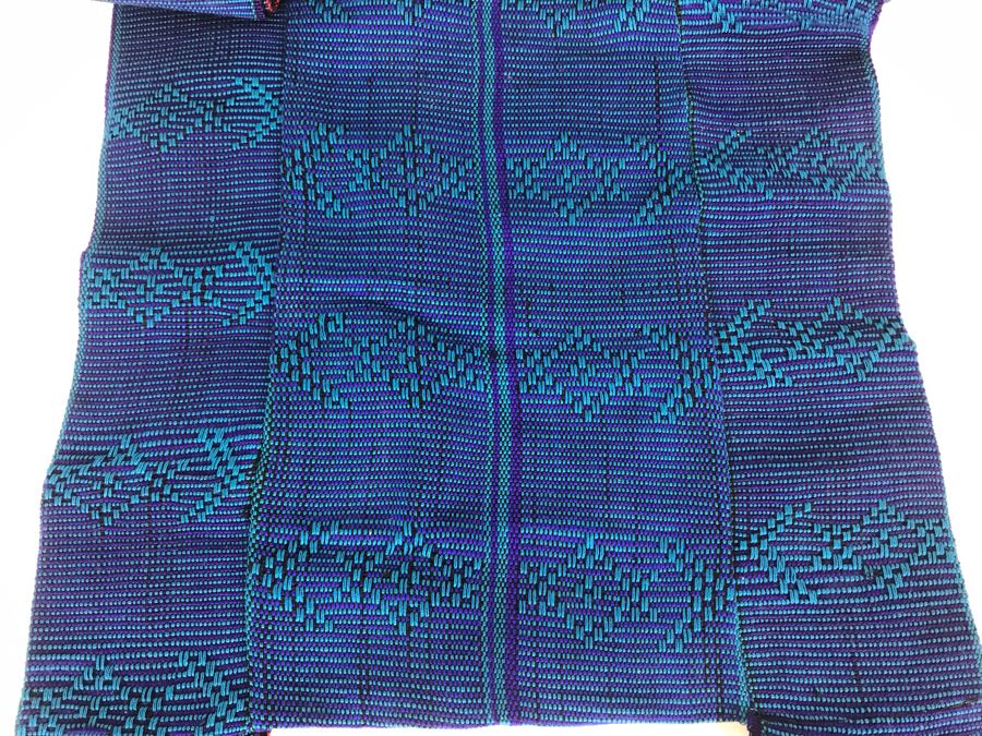 Vintage Central American Embroidered Tote Handbag [Photo 3]