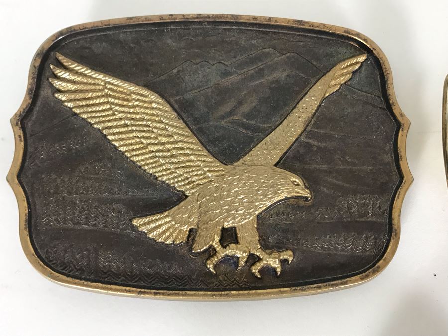 Collection Of Five Vintage Belt Buckles [Photo 7]