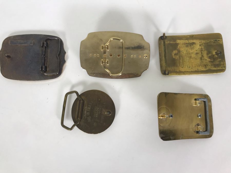 Collection Of Five Vintage Belt Buckles [Photo 10]
