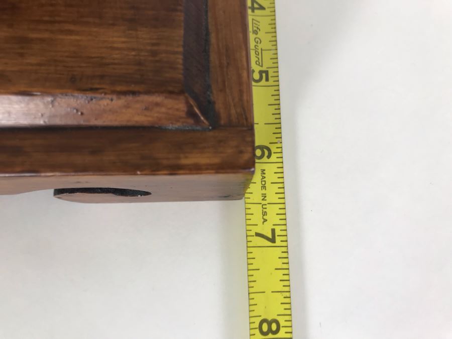 Stanley London Brass Sextant Nautical Navigation Instrument With Wooden Display Stand 12W X 6D X 9.5H [Photo 13]