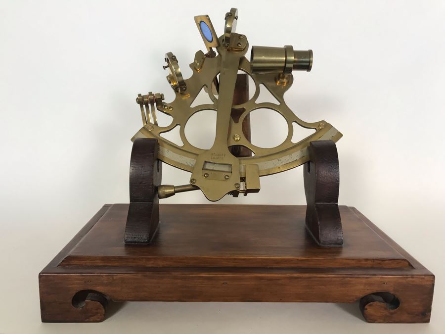  Brass Nautical - Sextant Brass Navigation Instrument