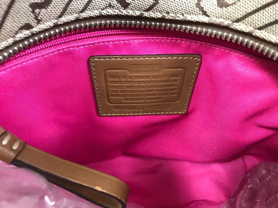 Coach Tote Handbag 14W X 10H [Photo 7]