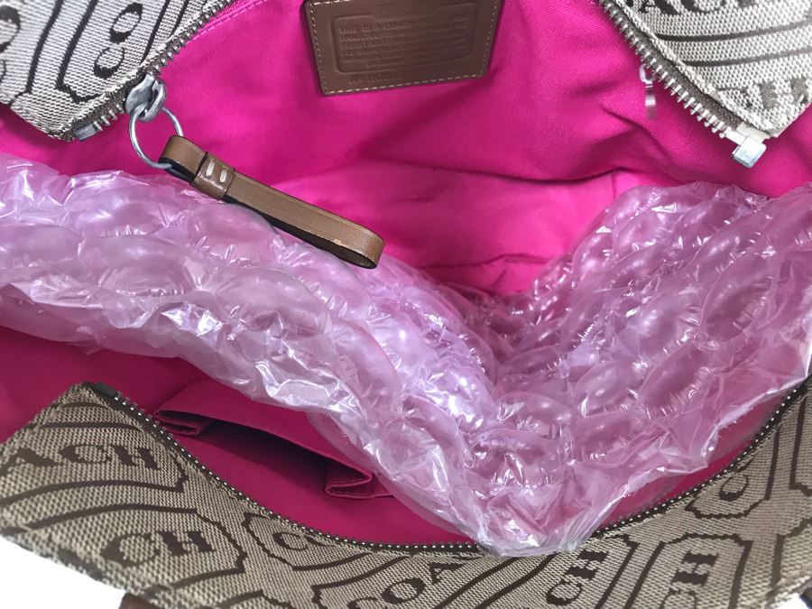 Coach Tote Handbag 14W X 10H [Photo 6]