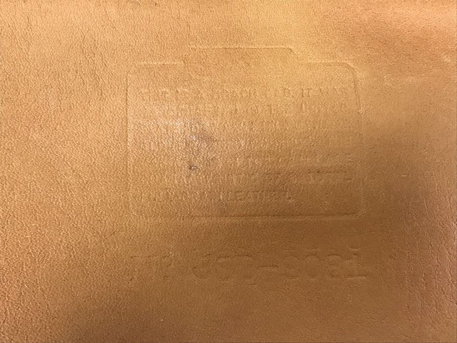 Brown Leather Coach Tote Handbag 12W X 8H [Photo 7]