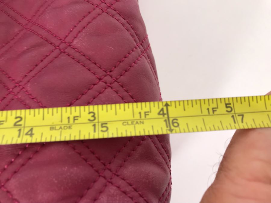 New Marc Jacobs Leather Handbag 17W X 12H [Photo 9]