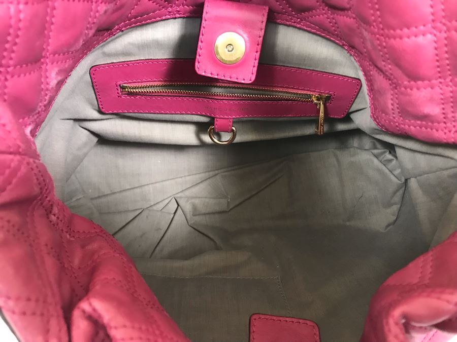 New Marc Jacobs Leather Handbag 17W X 12H [Photo 8]