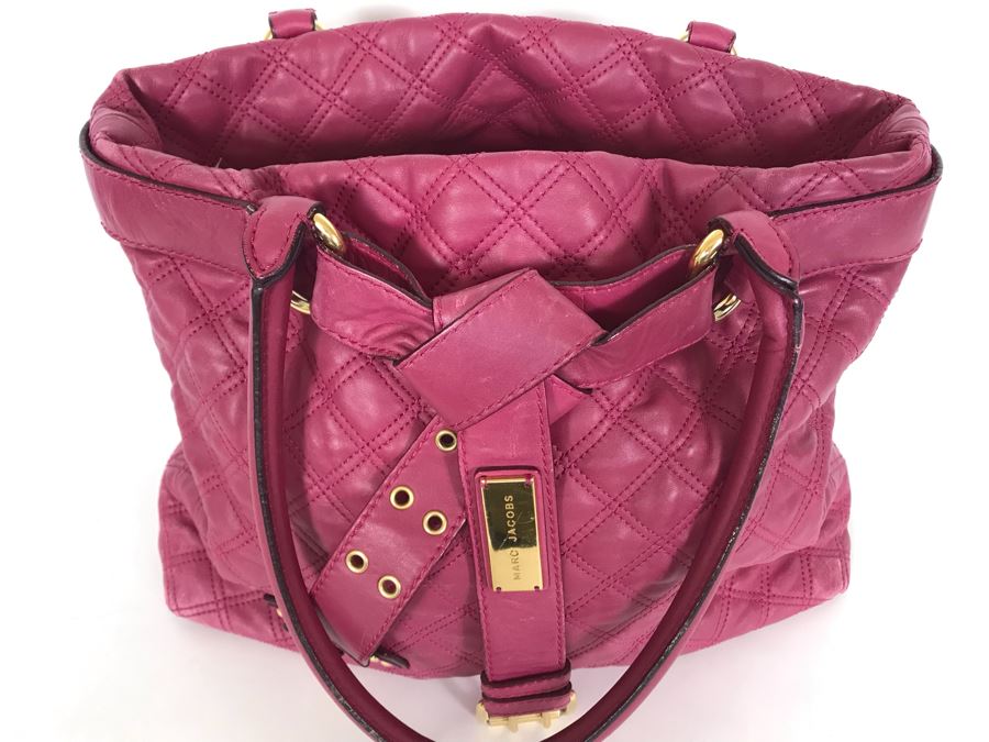 New Marc Jacobs Leather Handbag 17W X 12H [Photo 4]