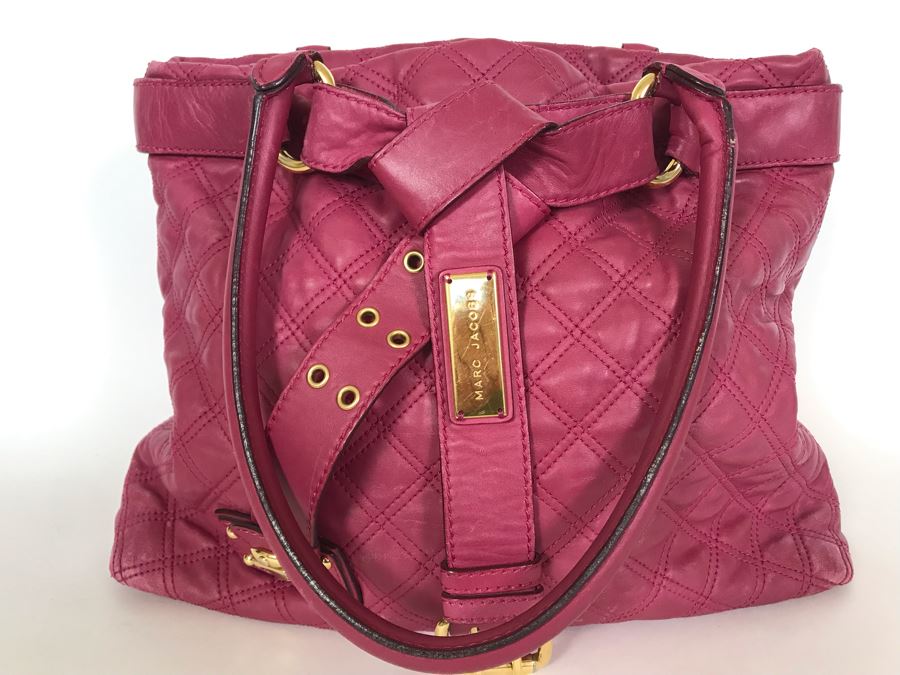 New Marc Jacobs Leather Handbag 17W X 12H [Photo 1]