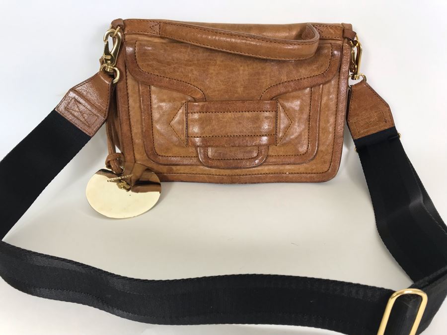 Pierre Hardy Leather Handbag 11W X 8H Retails For $798