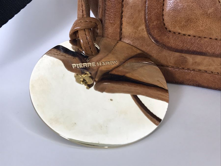 Pierre Hardy Leather Handbag 11W X 8H Retails For $798 [Photo 4]
