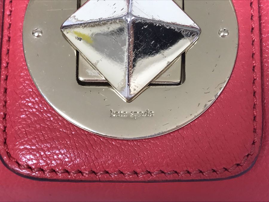 Kate Spade Leather Handbag 11W X 5H [Photo 3]