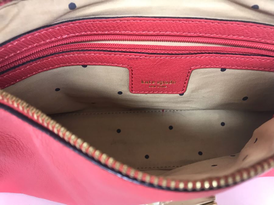 Kate Spade Leather Handbag 11W X 5H [Photo 7]