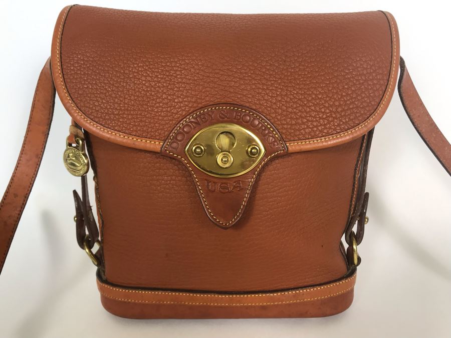Dooney & Bourke Leather Handbag 10W X 9H
