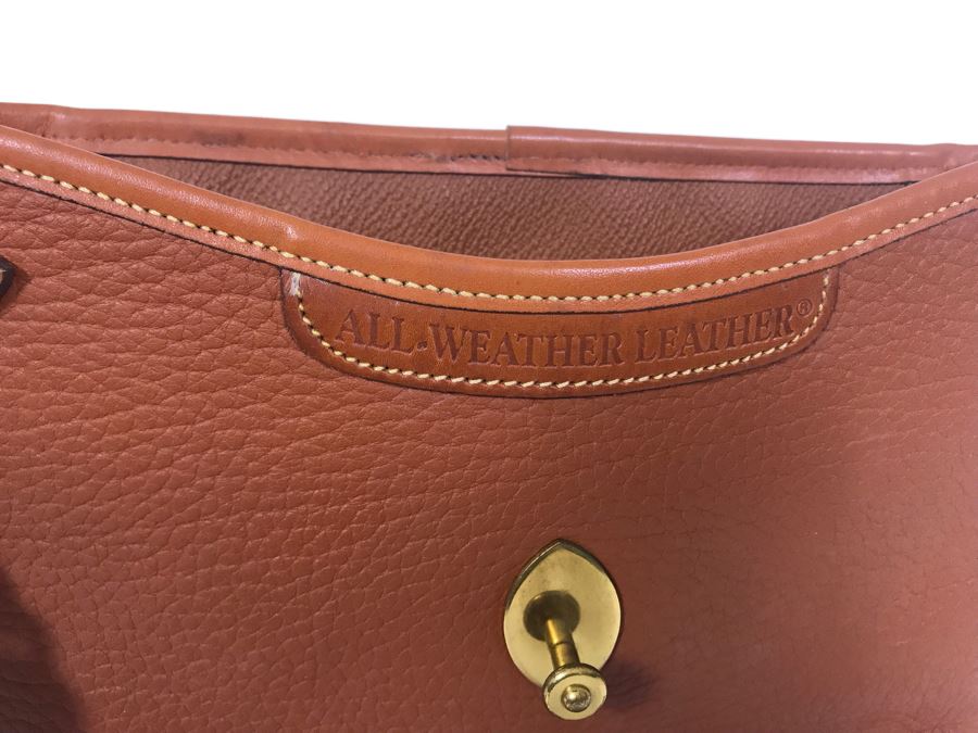 Dooney & Bourke Leather Handbag 10W X 9H [Photo 9]