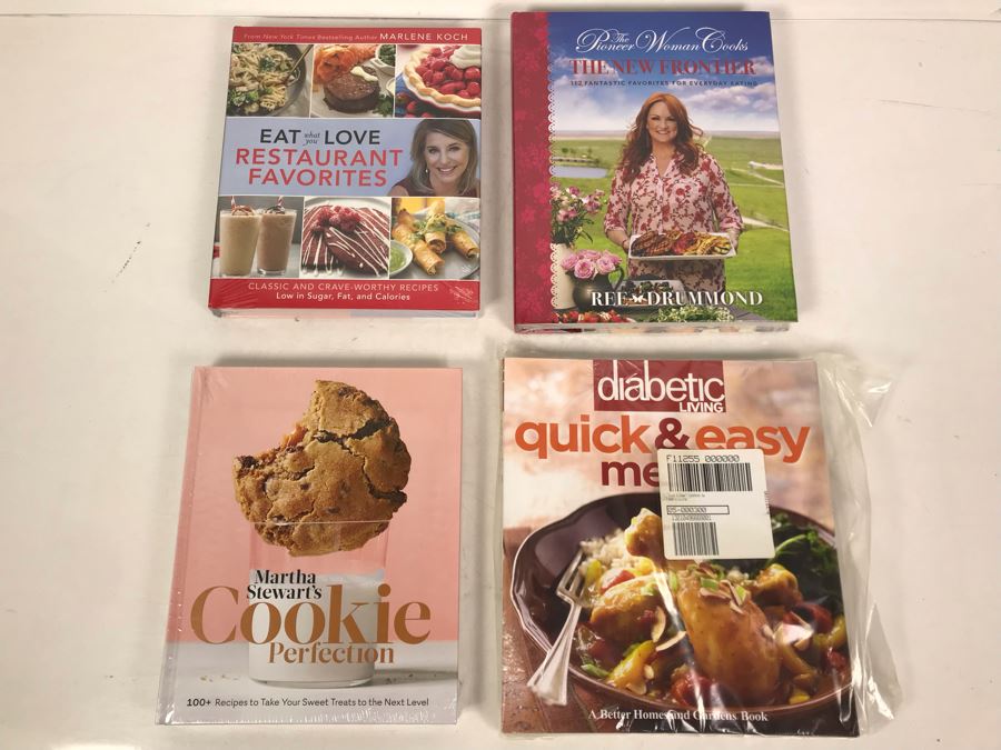 New Set Of Four Sealed Cooking Books [Photo 2]