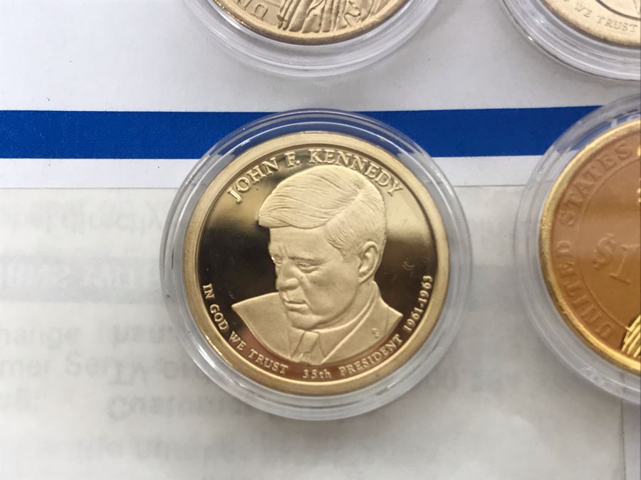 New 2015 John F. Kennedy 4pc Dollar Type Set [Photo 3]