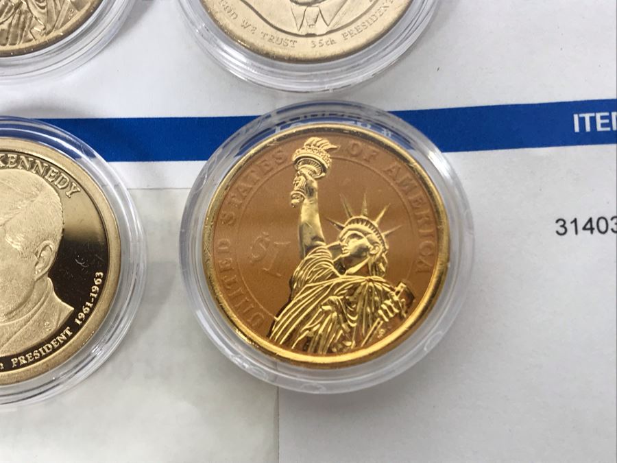 New 2015 John F. Kennedy 4pc Dollar Type Set [Photo 4]
