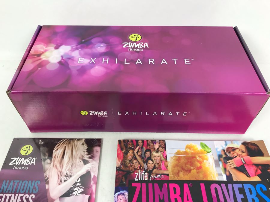 New Zumba Fitness Exhilarate Workout Dvds With Zumba Cookbook & Shape [Photo 3]