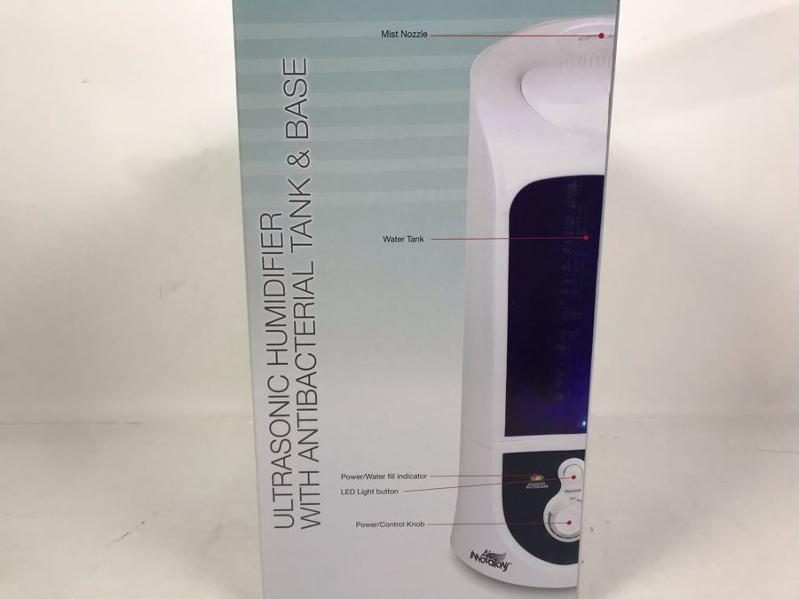 New Air Innovations Ultrasonic Humidifier With Antibacterial Tank And Base [Photo 4]