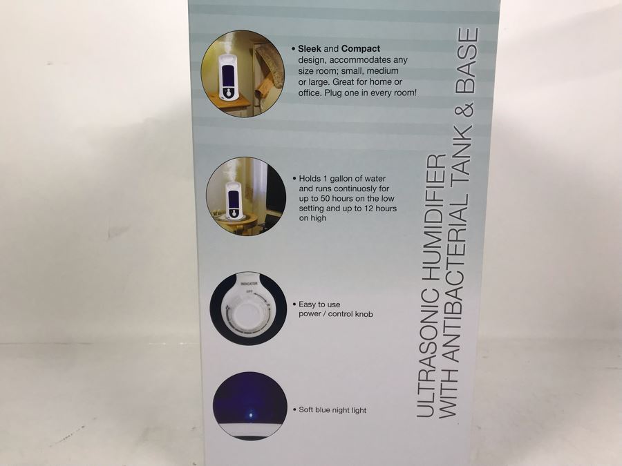 New Air Innovations Ultrasonic Humidifier With Antibacterial Tank And Base [Photo 2]