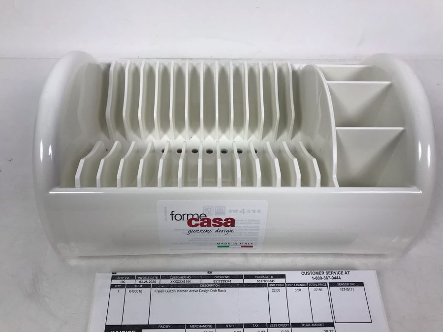 New Fratelli Guzzini Kitchen Active Design Dish Rack [Photo 2]