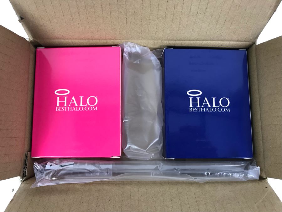 Pair Of Halo Shine 3000mAh Portable Chargers [Photo 1]
