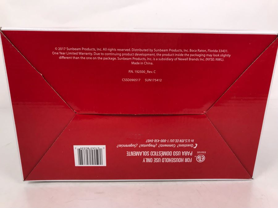 New Sunbeam Brushed Stainless Steel 2-Slice Toaster Oven [Photo 4]