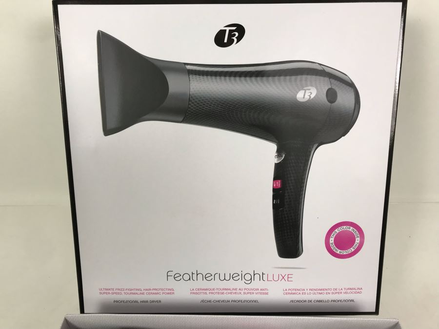 New T3 Featherweight Luxe Hair Dryer In Pink Retails $149 [Photo 5]