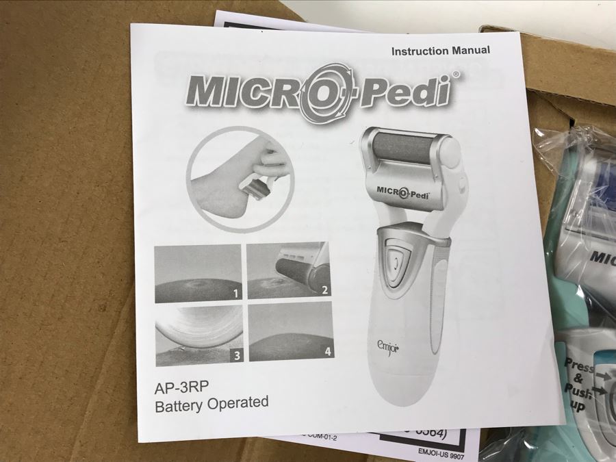 New Deluxe Pedicure Kit Micro-Pedi Emjoi And New Micro-Pedi [Photo 6]